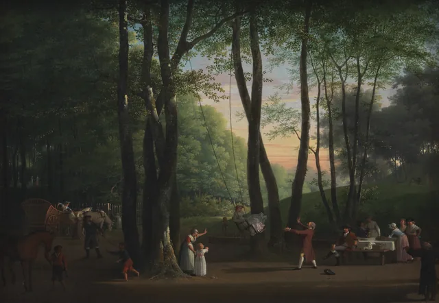 O Dansebakken em Sorgenfri, Jens Juel