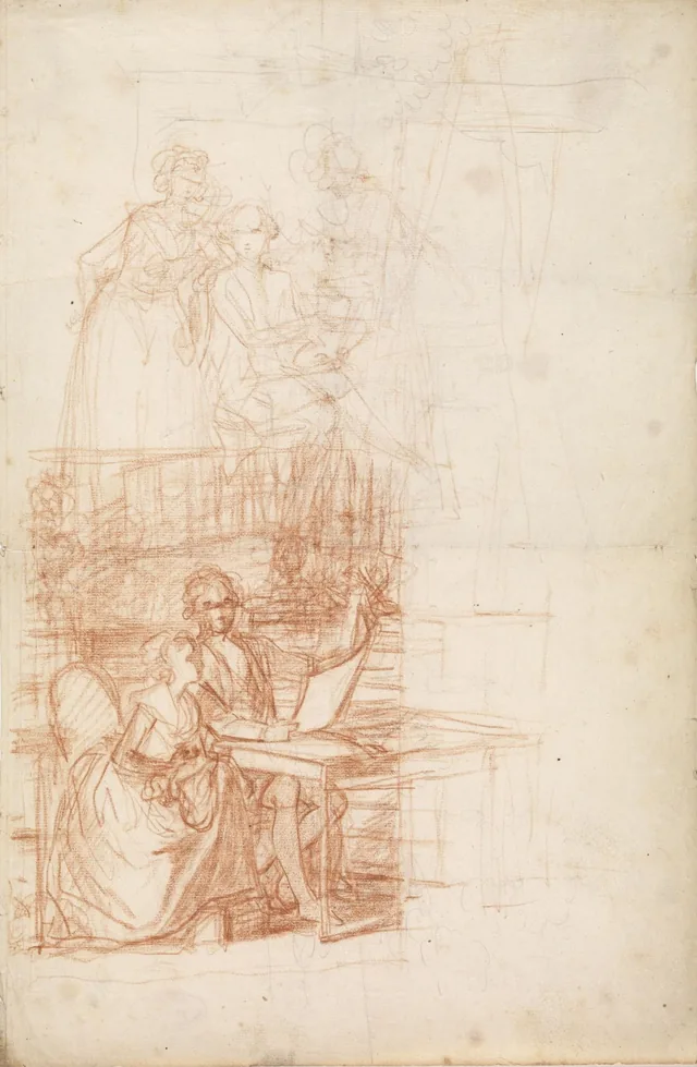 画家とその妻ロジーネ, イェンス・ユール