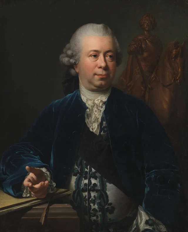 El escultor Jacques-François-Joseph Saly, Jens Juel