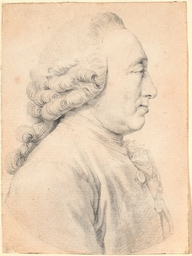Portrait of the Swiss naturalist and philosopher Charles Bonnet (1720-93), Jens Juel