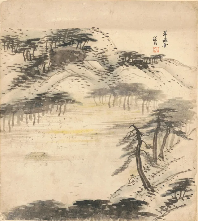 Album of the eight views of Jangdong, image 2