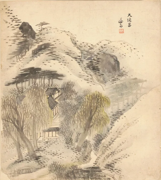Album of the eight views of Jangdong, image 3