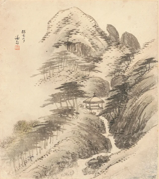 Album of the eight views of Jangdong, image 4