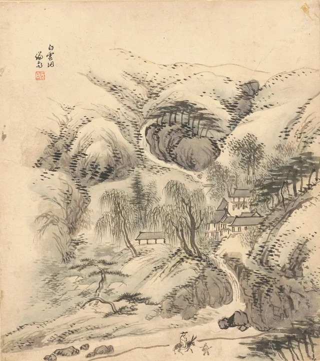 Album of the eight views of Jangdong, image 7