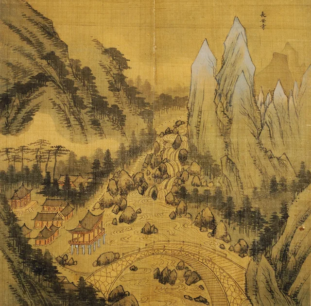 Jangansa, from the Album of Mount Pungak of the sinmyo year