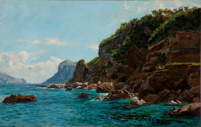 A Gruta Azul, João Batista da Costa