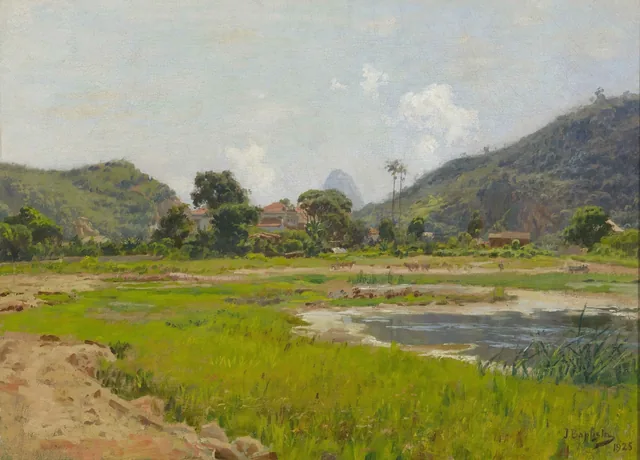 A Lagoa Rodrigo de Freitas no Rio de Janeiro, João Batista da Costa