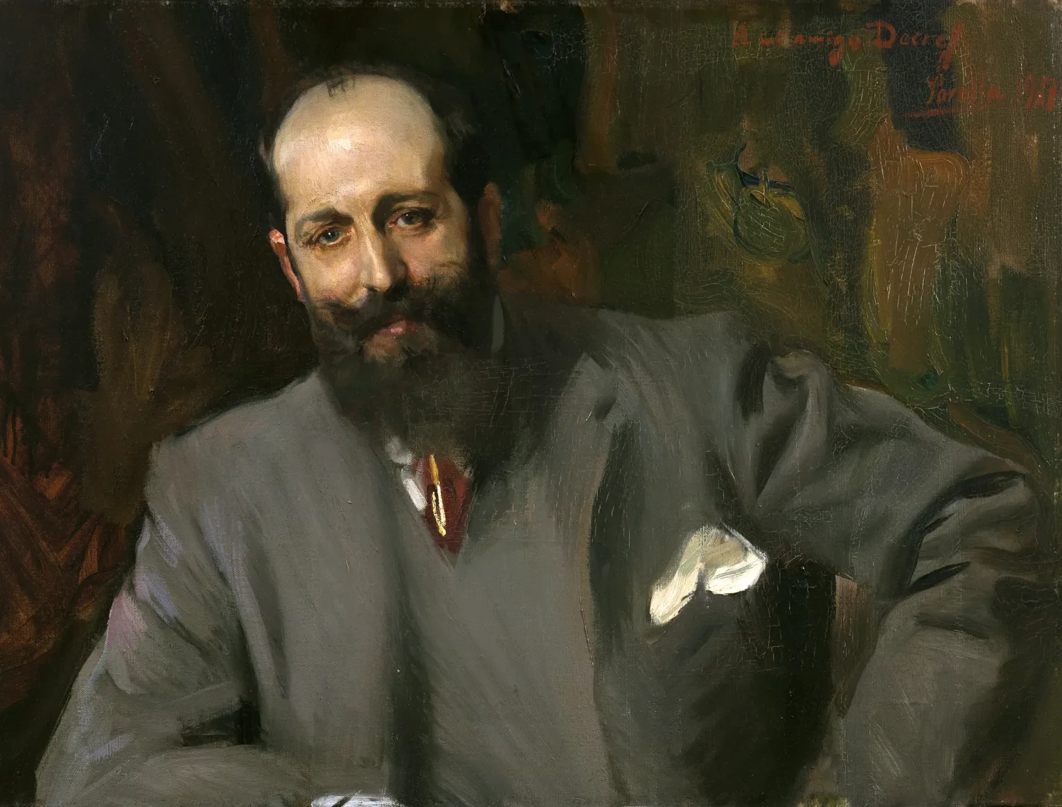 El doctor Joaquín Decref y Ruiz, Joaquín Sorolla
