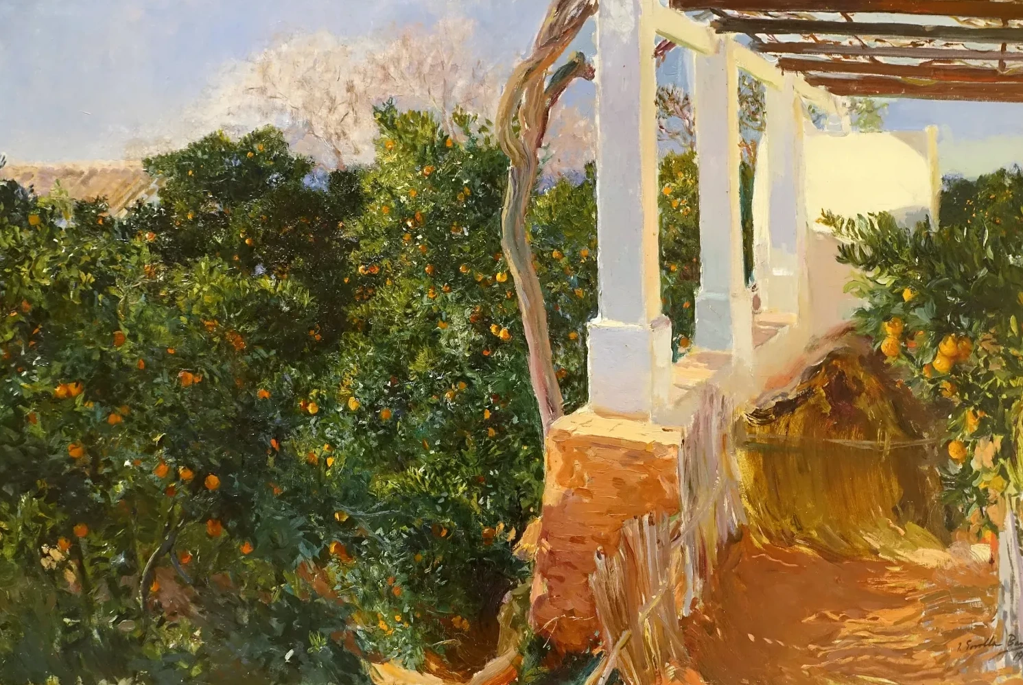 Farm-House, Alcira, Joaquín Sorolla