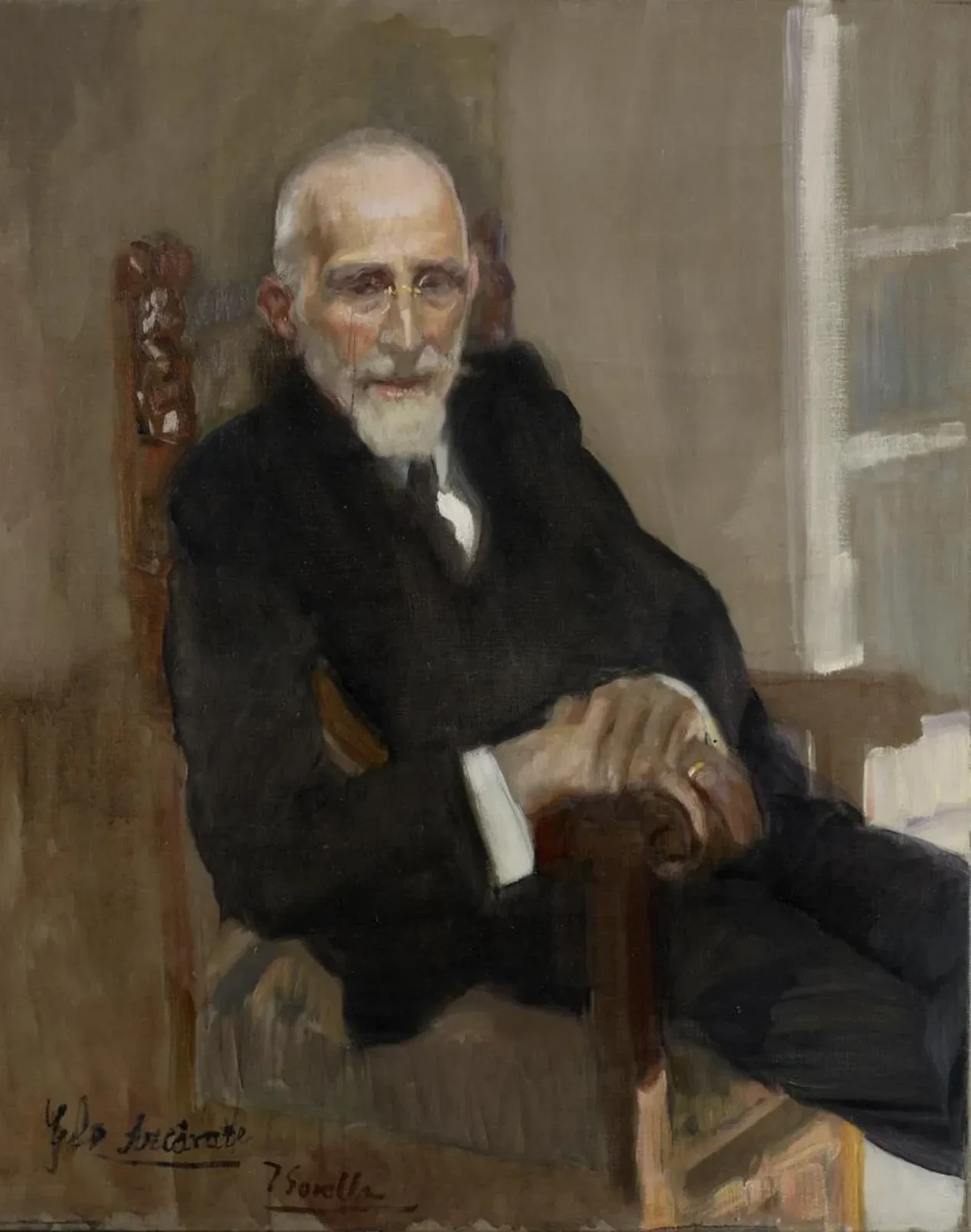 Gumersindo de Azcárate, Joaquín Sorolla