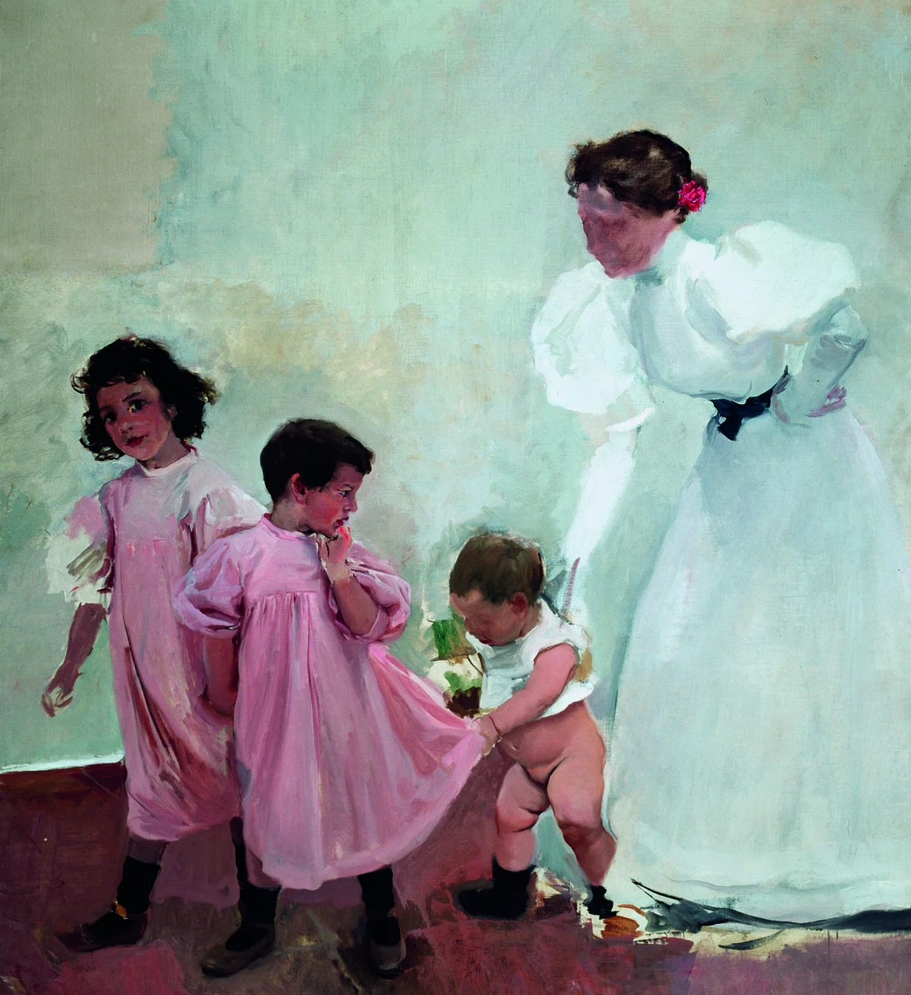 Ma femme et mes enfants, Joaquín Sorolla