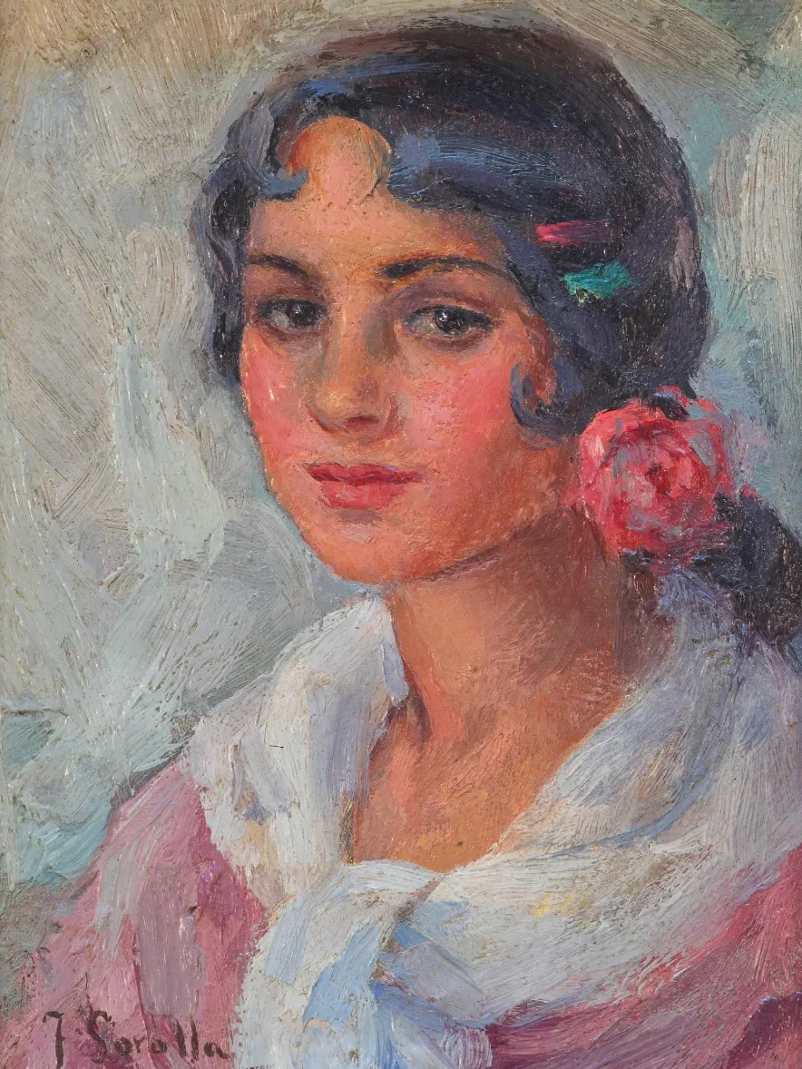 Portrait de femme, Joaquín Sorolla