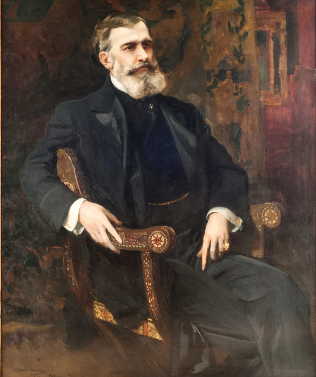 Portrait of José Prudencio Guerrico, Joaquín Sorolla
