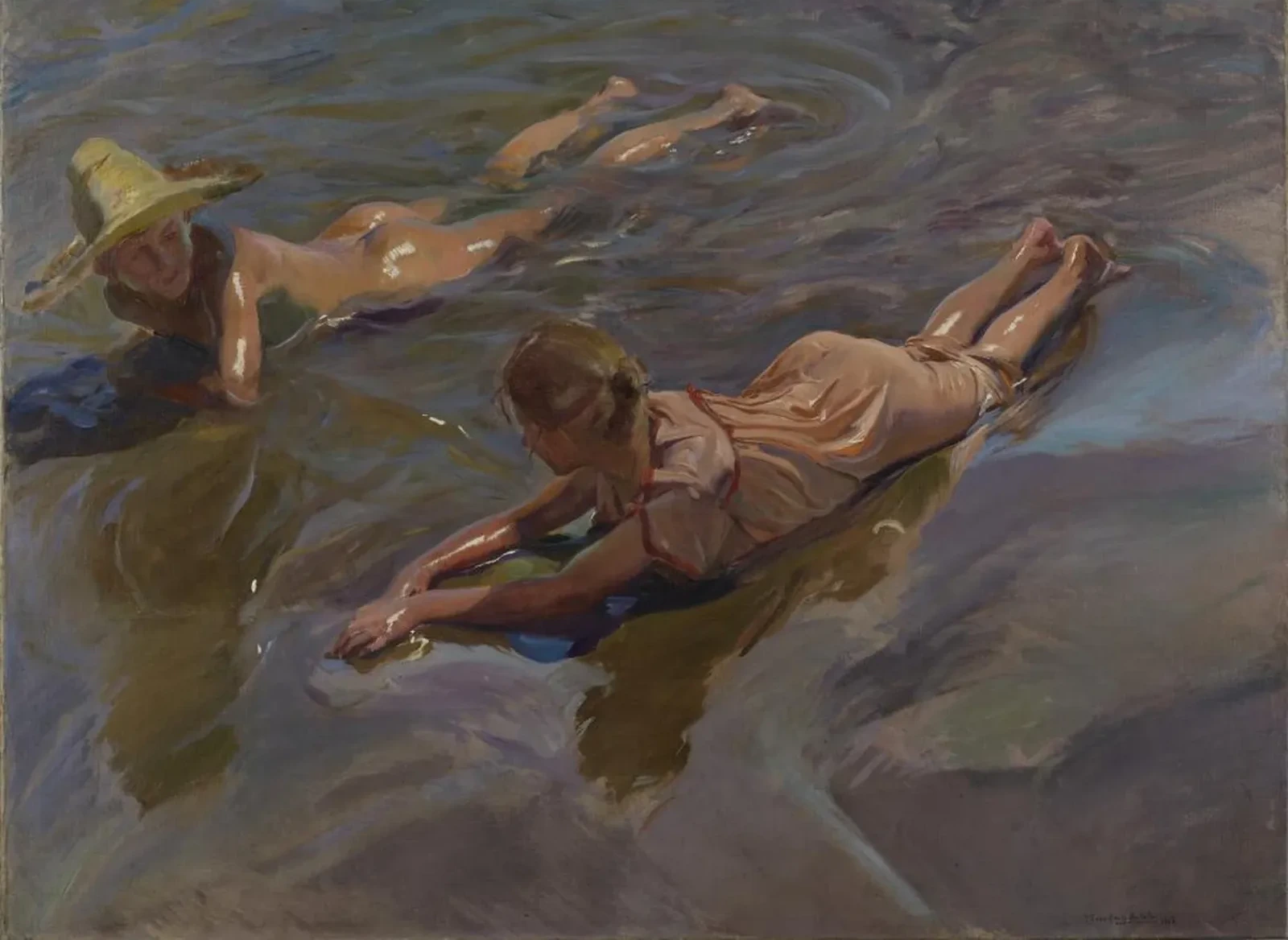 Sea Idyll, Joaquín Sorolla