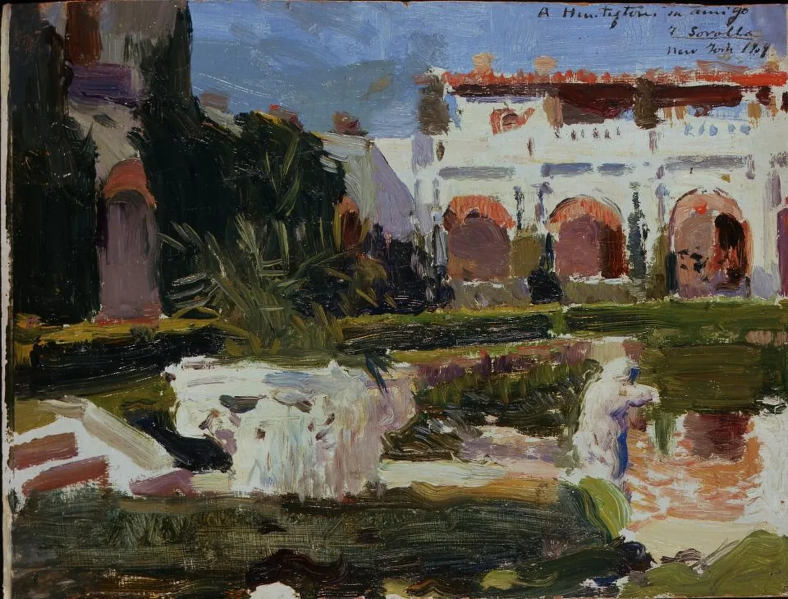 Sketch (Garden), Joaquín Sorolla