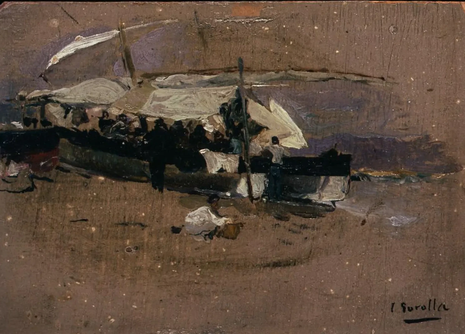 Sketch of Boats, Joaquín Sorolla