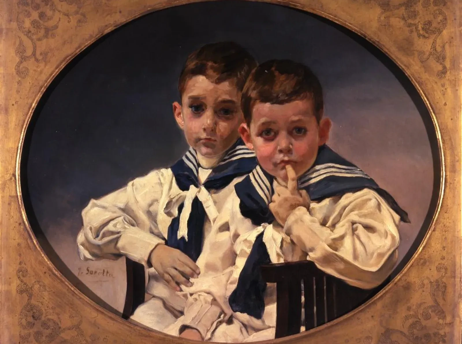 Les Jeunes Comtes de Lérida, Joaquín Sorolla