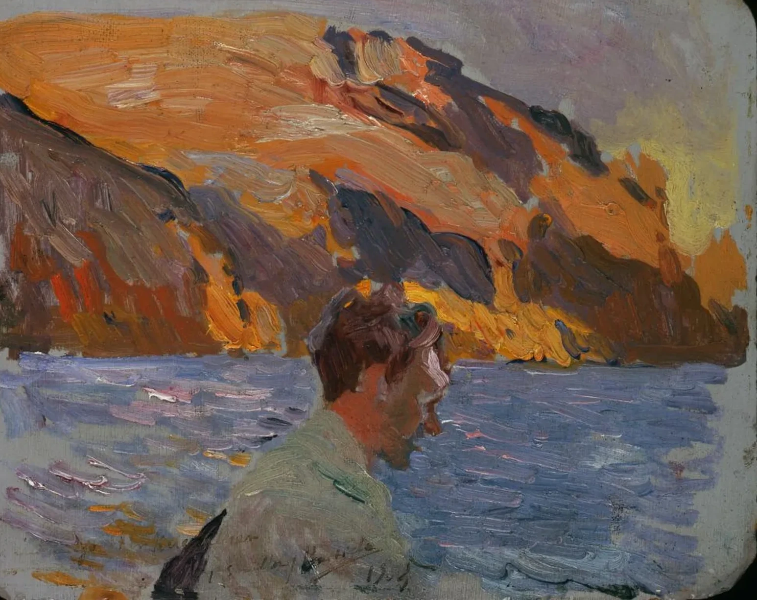 William E.B. Starkweather Fishing, Joaquín Sorolla