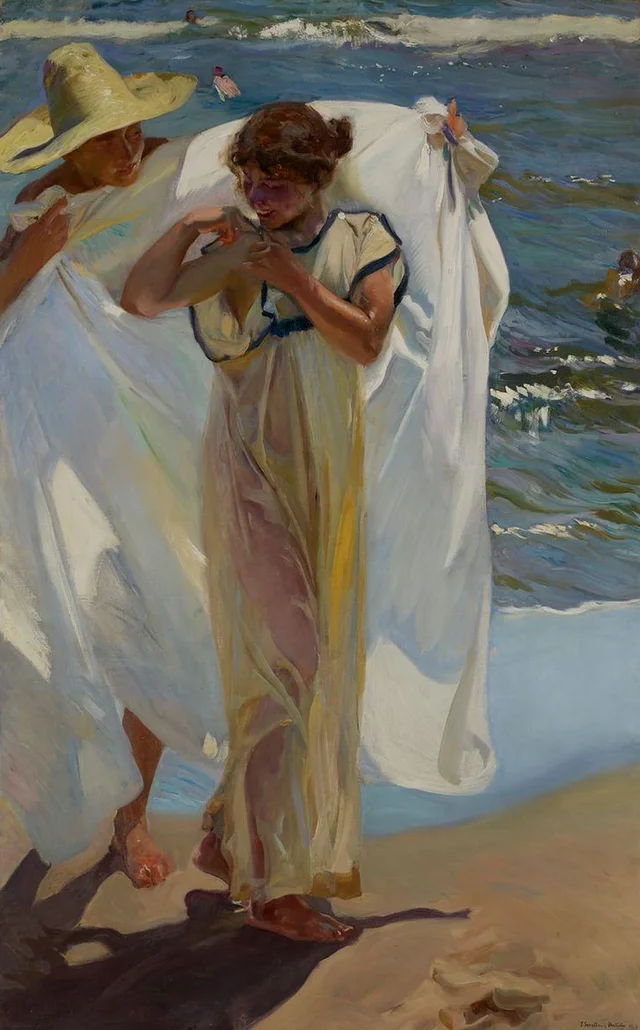 Après le bain, Joaquín Sorolla