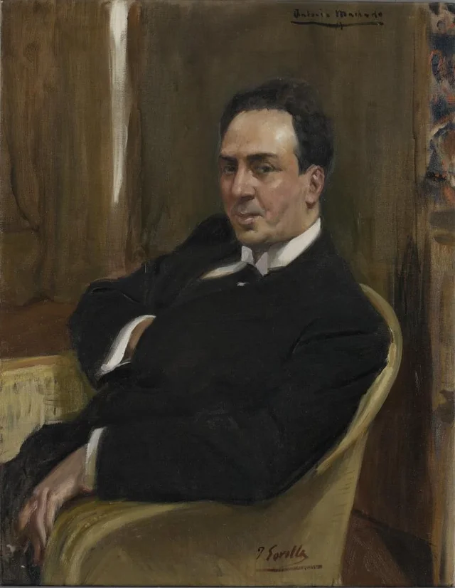 Antonio Machado y Ruiz, Joaquín Sorolla