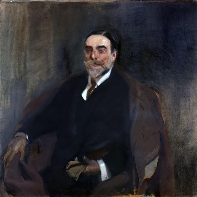 Benigno de la Vega Inclán y Flaquer, Marqués de la Vega Inclán, Joaquín Sorolla