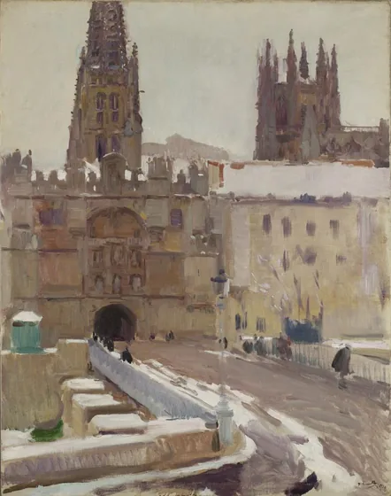 Cathedral and Gate of Santa María, Burgos