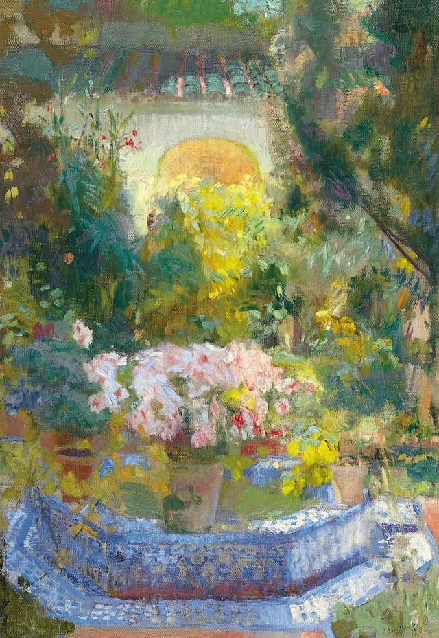 Patio de la Casa Sorolla