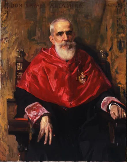 Don Rafael Altamira y Crevea