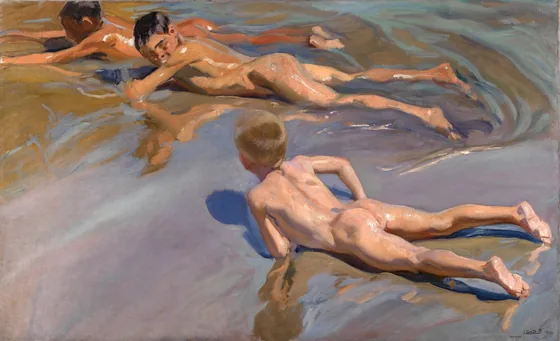Enfants à la plage