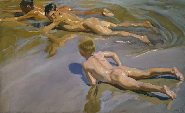 Niños en la playa