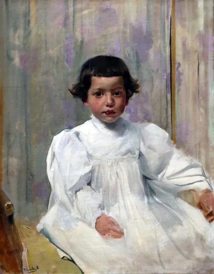 Joaquín Sorolla García en blanc