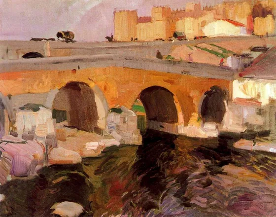 Le vieux pont d'Ávila
