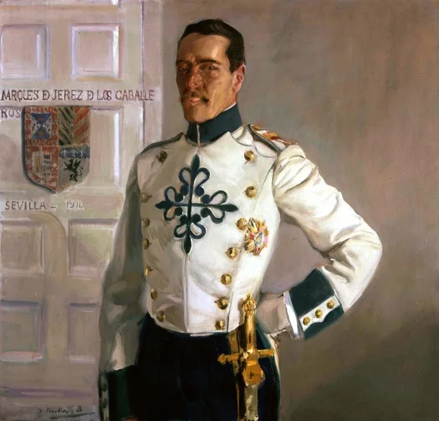 Manuel Pérez de Guzmán y Boza Liaño Aubarede, marquês de Jerez de los Caballeros, Joaquín Sorolla