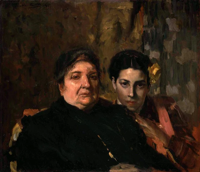 María y su abuela