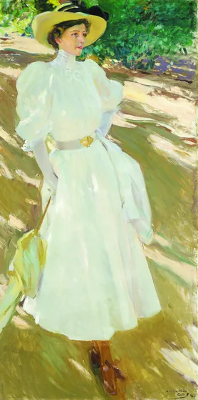 Maria at La Granja