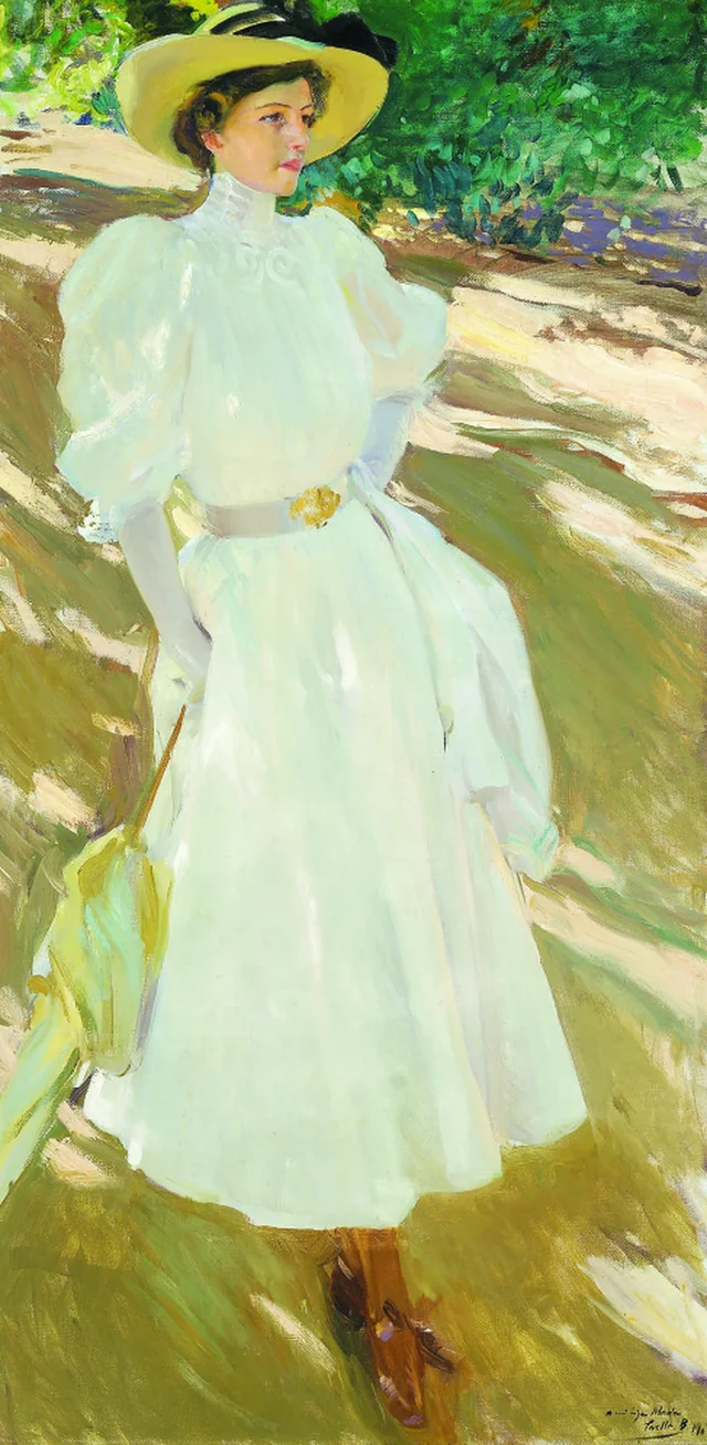 María en La Granja, Joaquín Sorolla