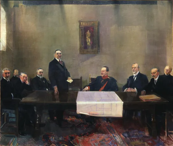 Meeting of the Patronato of the Casa-Museo de El Greco, Toledo