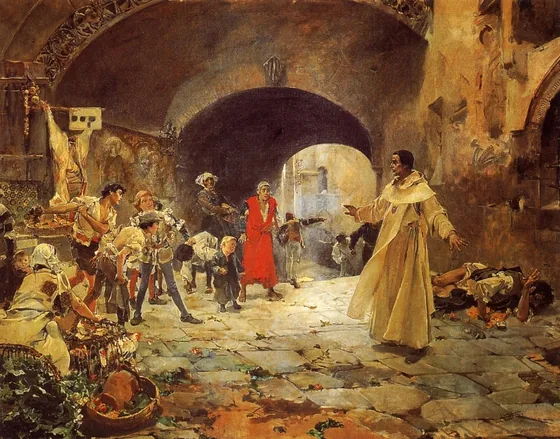 Padre Jofré defending a crazy