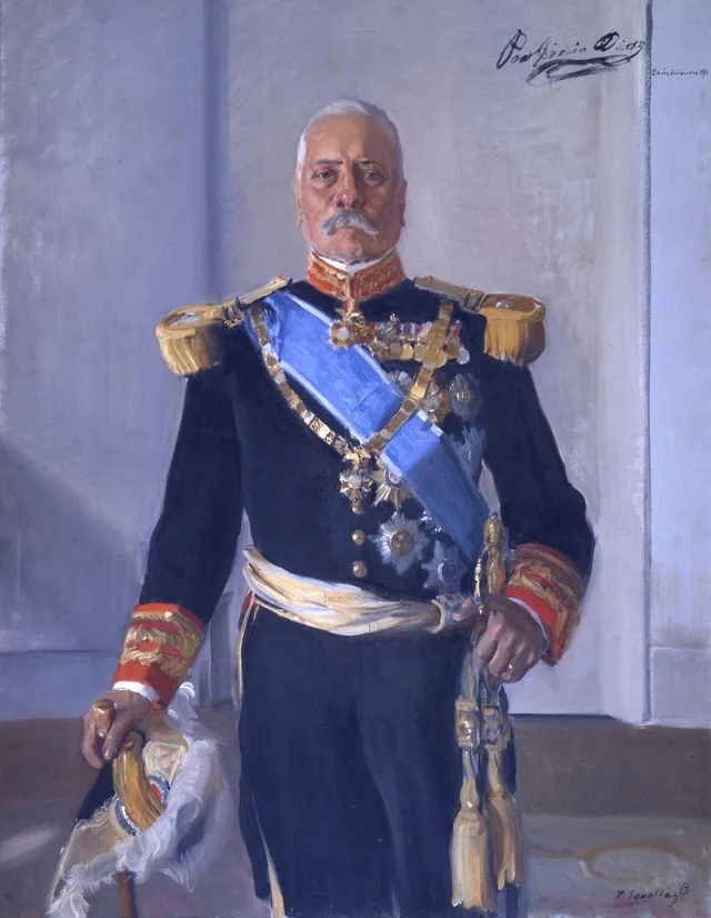 Porfirio Díaz, Former President of Mexico, Joaquín Sorolla