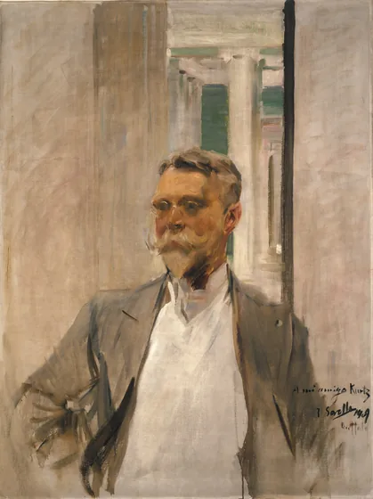 Portrait of Charles M. Kurtz, Founding Director, Albright Art Gallery (1905-1909)