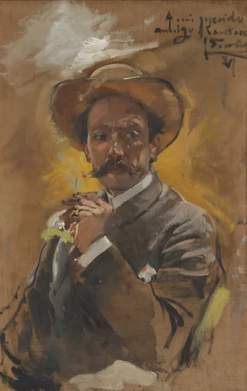 Portrait of the Painter Francesco Santoro, Rome
