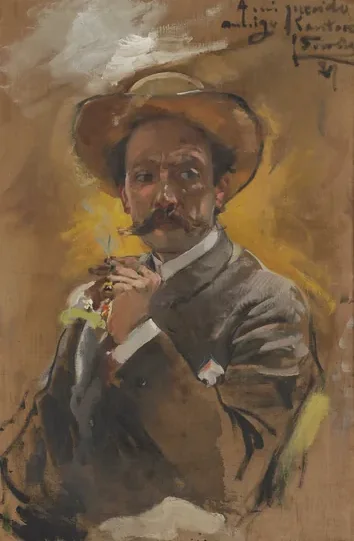 Portrait of the Painter Francesco Santoro, Rome