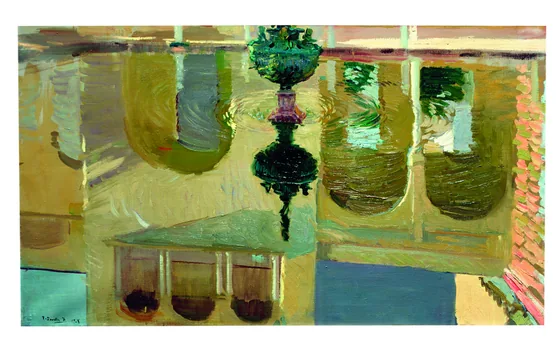 Reflejos de una fuente