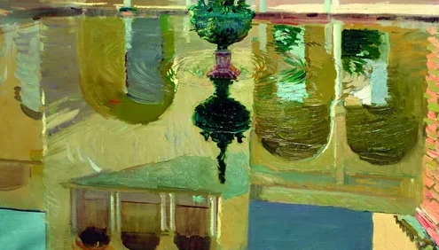 Reflejos de una fuente