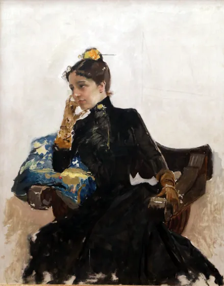 Retrato de Clotilde Garcia del Castillo