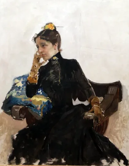 Retrato de Clotilde Garcia del Castillo