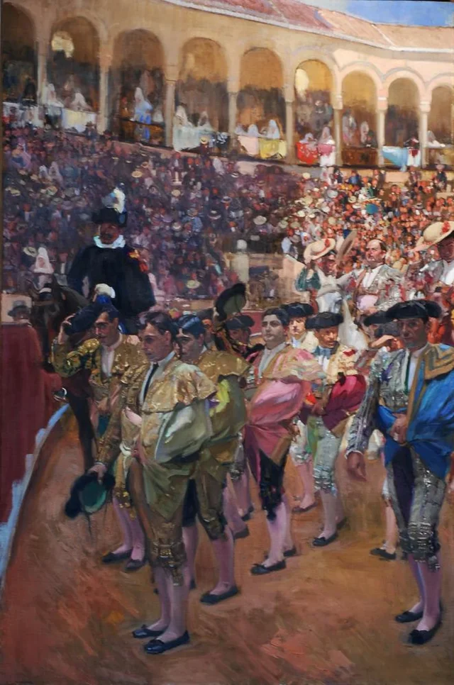 Sevilla, los toreros, Joaquín Sorolla