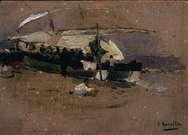 Sketch of Boats, Joaquín Sorolla