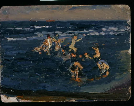 The Beach, Valencia (Boys in the Surf)