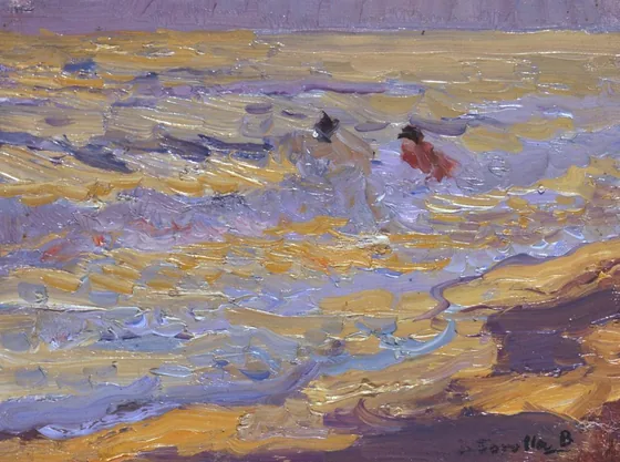 The Beach, Valencia (Two Bathers)